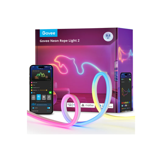 Govee – Neon Rope Light 2 (3 méter) - Fehér - iSTYLE HU