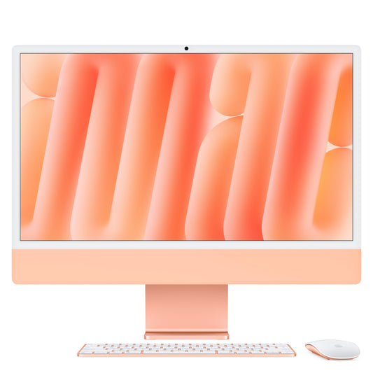 24 hüvelykes iMac Retina 4,5K kijelzővel: Apple M4 chip 8 magos CPU-val és 8 magos GPU-val, 256GB SSD, 16GB RAM, Magic Trackpad, Magic Keyboard Touch ID-val és számbillentyűzettel – nemzetközi angol - narancs CTO - iSTYLE.hu