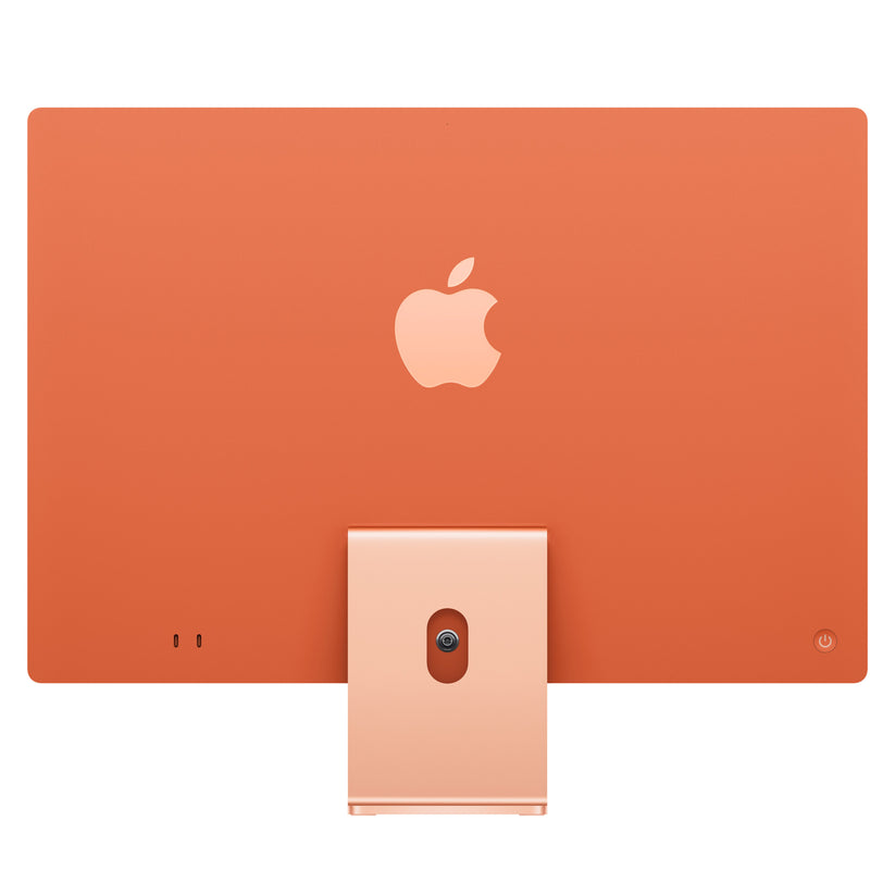 24 hüvelykes iMac Retina 4,5K kijelzővel: Apple M4 chip 8 magos CPU-val és 8 magos GPU-val, 1TB SSD, 24GB RAM, Magic Trackpad, Magic Keyboard Touch ID-val és számbillentyűzettel – nemzetközi angol - narancs CTO