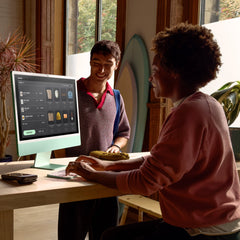 24 hüvelykes iMac Retina 4,5K kijelzővel: Apple M4 chip 8 magos CPU-val és 8 magos GPU-val, 1TB SSD, 24GB RAM, Magic Mouse, Magic Keyboard - nemzetközi angol - narancs CTO