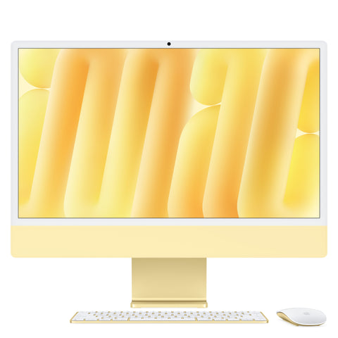 24 hüvelykes iMac Retina 4,5K kijelzővel: Apple M4 chip 8 magos CPU-val és 8 magos GPU-val, 1TB SSD, 24GB RAM, Magic Mouse, Magic Keyboard - nemzetközi angol - sárga CTO - iSTYLE.hu
