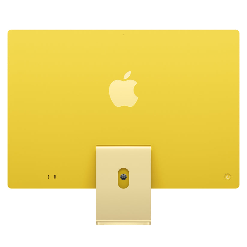 24 hüvelykes iMac Retina 4,5K kijelzővel: Apple M4 chip 8 magos CPU-val és 8 magos GPU-val, 512GB SSD, 24GB RAM, Magic Trackpad, Magic Keyboard Touch ID-val és számbillentyűzettel – magyar - sárga CTO