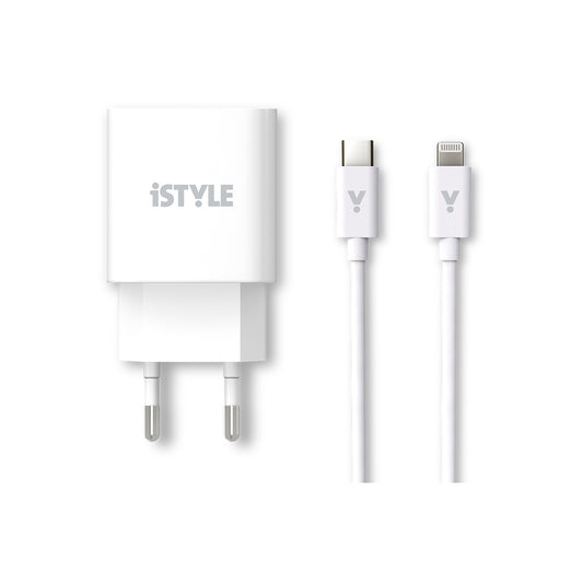 iSTYLE – 20 Wattos töltő adapter és töltő kábel csomag - iSTYLE HU