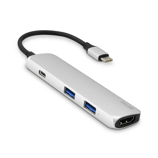 iSTYLE - USB Type-C HUB 4K HDMI - ezüst - iSTYLE HU