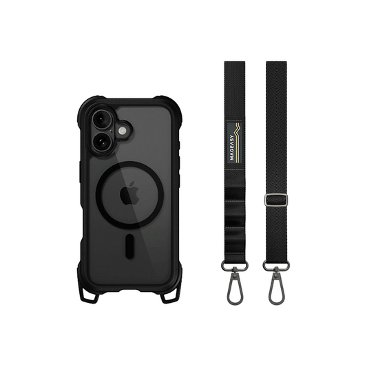 MagEasy — Odyssey M+Strap Rugged Utillity iPhone 16 Tok - Fekete - iSTYLE HU
