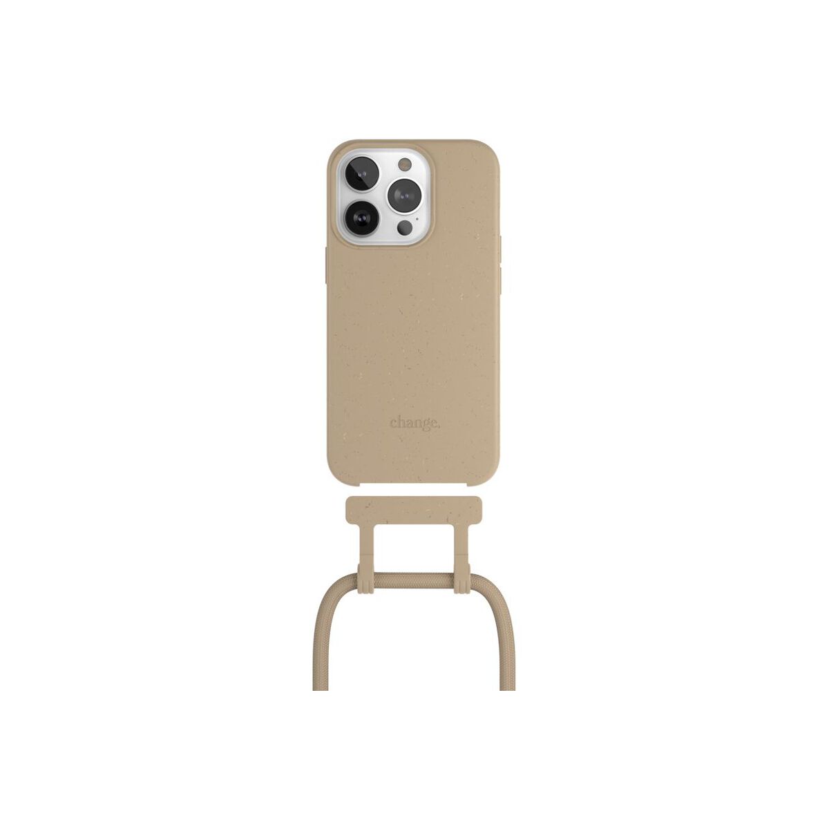 Woodcessories Change Case for IPhone 14 Pro - Taupe / Biomaterial - iSTYLE HU