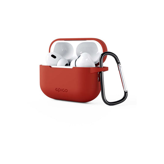 EPICO - Outdoor ütésálló AirPods Pro 2 szilikon tok - piros - iSTYLE HU