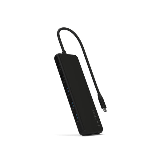 Satechi – 13 az 1-ben USB-C három kijelzős multiport adapter - fekete - iSTYLE HU