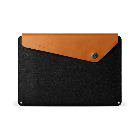 Mujjo – MacBook 16" tok - Fekete/Barna - iSTYLE HU