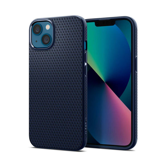 Spigen – Liquid Air iPhone 13 tok - kék - Open Box - iSTYLE HU