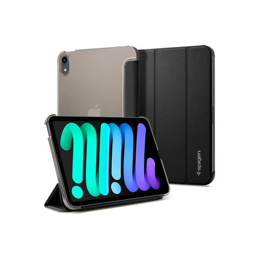 Spigen – Liquid Air Folio iPad mini 6 tok - fekete - Open Box - iSTYLE HU