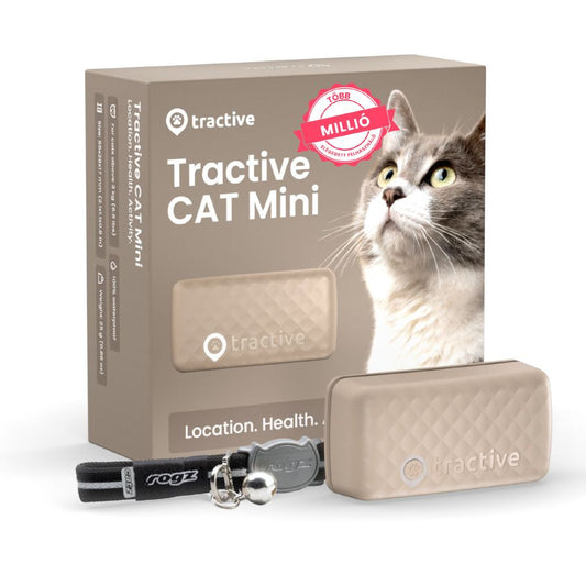 Tractive – CAT Mini GPS vevő - barna - iSTYLE HU