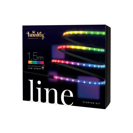 Twinkly Line 100 Led RGB Starter black wire Plug F - iSTYLE HU