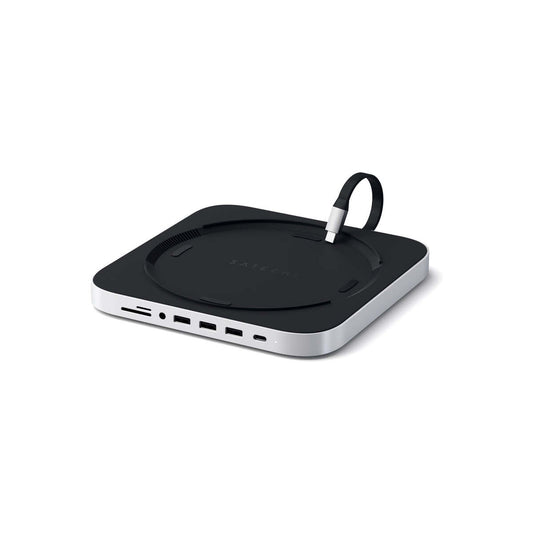 Satechi – Mac Mini Aluminium TYPE-C állvány és HUB - ezüst - iSTYLE HU
