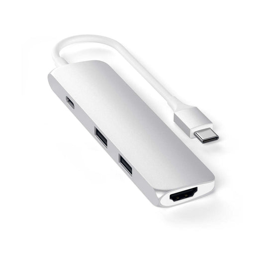 Satechi – Slim Type-C Multi-Port adapter - Ezüst - iSTYLE HU