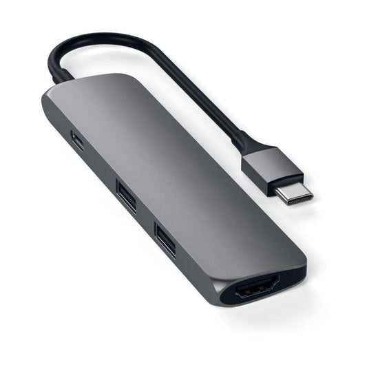 Satechi – Slim Type-C Multi-Port adapter - asztroszürke - iSTYLE HU