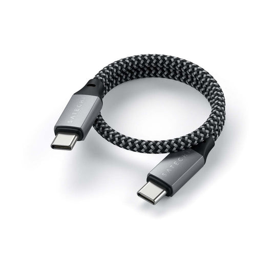 Satechi – USB-C kábel (25cm) - Asztroszürke - iSTYLE HU
