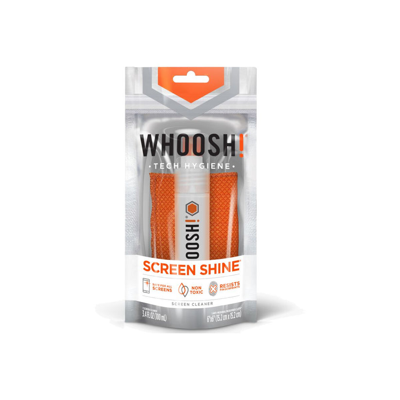 WHOOSH! – Screen Shine On The Go kijelző tisztító spray törlőkendővel (100 ml) - iSTYLE HU